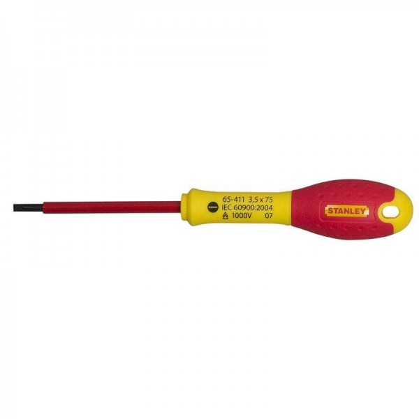 Викрутка електрика Stanley FatMax VDE 1000V SL3.5х75мм (0-65-411)