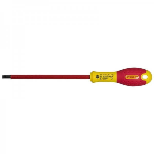 Викрутка електрика Stanley FatMax VDE 1000V SL5.5х150мм (0-65-413)