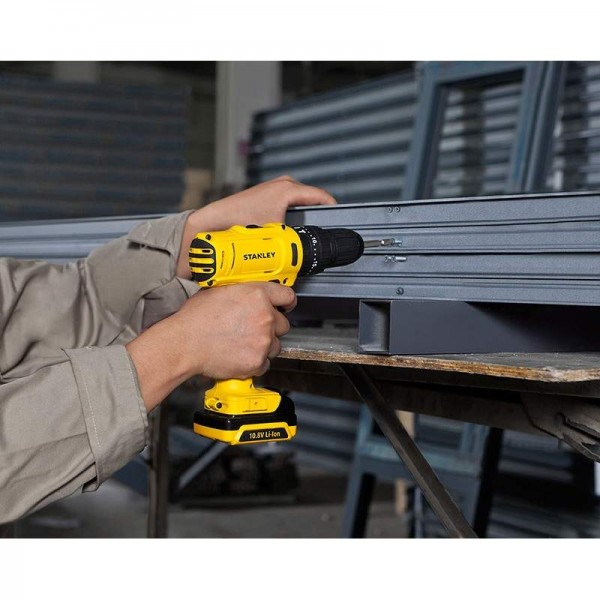 Акумуляторний ударний дриль-шурупокрут Stanley SCH121S2K
