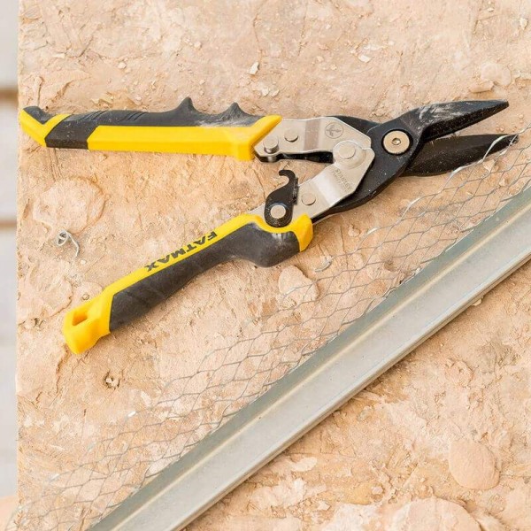 Ножиці по металу Stanley FatMax ERGO Aviation прямі, 250мм (FMHT73756-0)