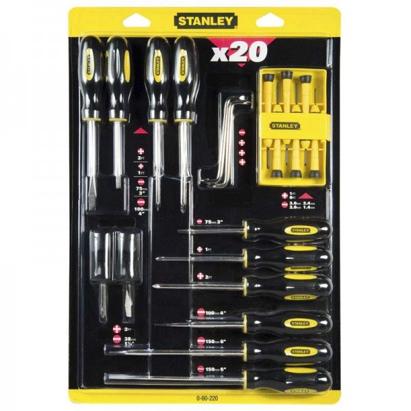 Набір викруток Stanley Basic 0-60-220