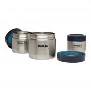 Набір харчових контейнерів Stanley Adventure Canister Set 0.41л, 0.65л, 0.95л сталевий (6939236332613)