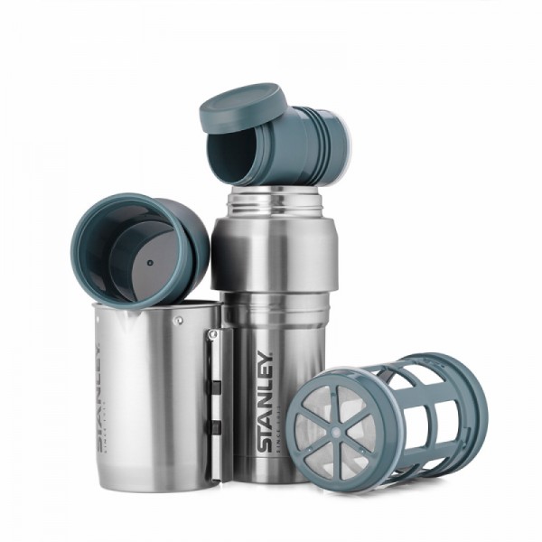 Набір посуду для приготування кави та чаю Stanley Mountain 0.5л сталевий (6939236322980)