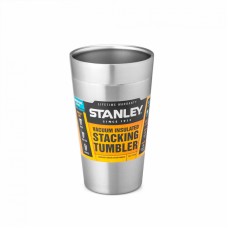 Термокружка Stanley Adventure Stacking 0.47л Сталева (6939236332590)