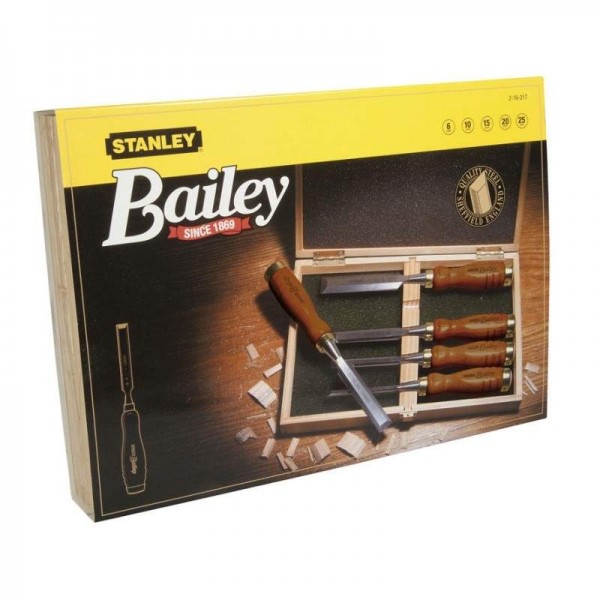 Набір стамесок Stanley Bailey 5шт (2-16-217)