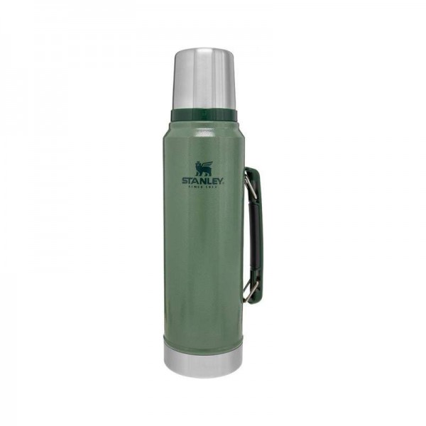 Термос Stanley Legendary Classic Hammertone Green 1л (6939236347921)