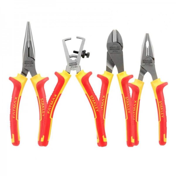 Набір шарнірно-губцевий інструмент електрика Stanley VDE 1000V (4-84-489)