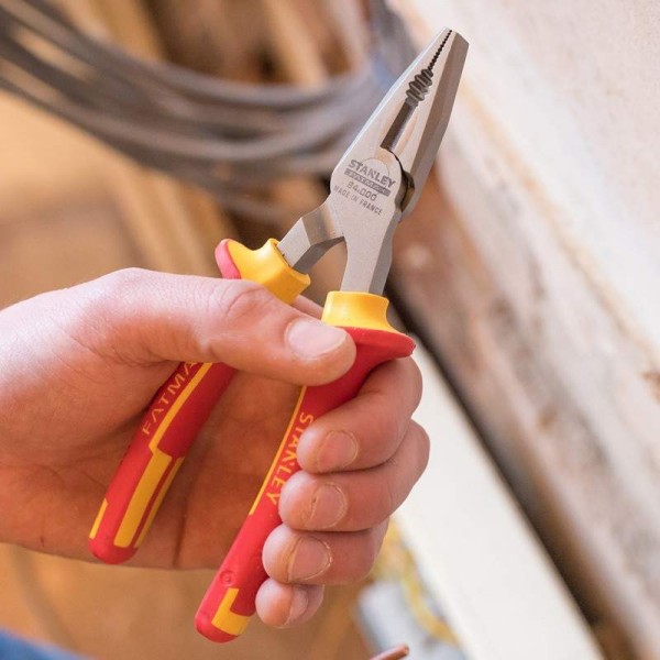 Плоскогубці Stanley MaxSteel VDE 1000V 160 мм (0-84-000)