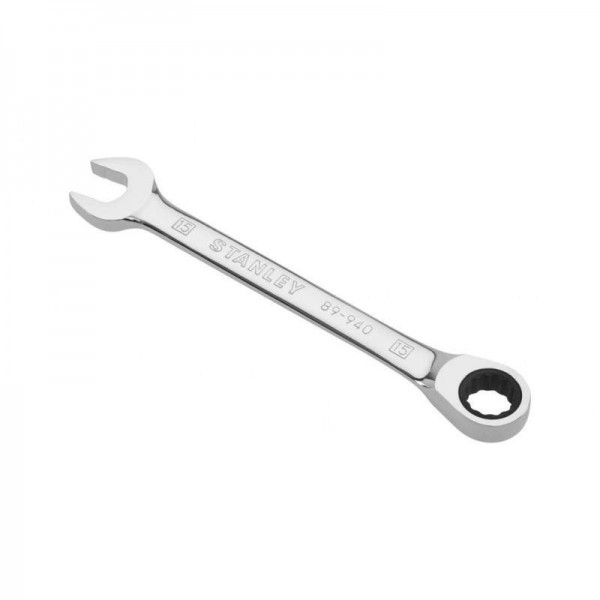 Ключ гайковий комбінований Stanley Gear Wrench MaxiDrive Plus 15 мм (4-89-940)