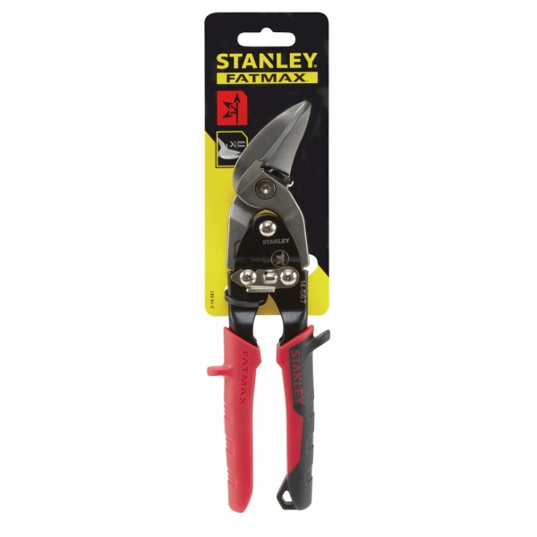 Ножиці по металу Stanley FatMax Aviation Offset ліві, 250 мм (2-14-567)