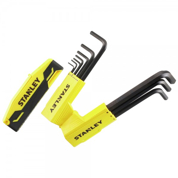 Набір ключів шестигранних Stanley Hex Grip 1,5 - 10 мм (0-89-904)