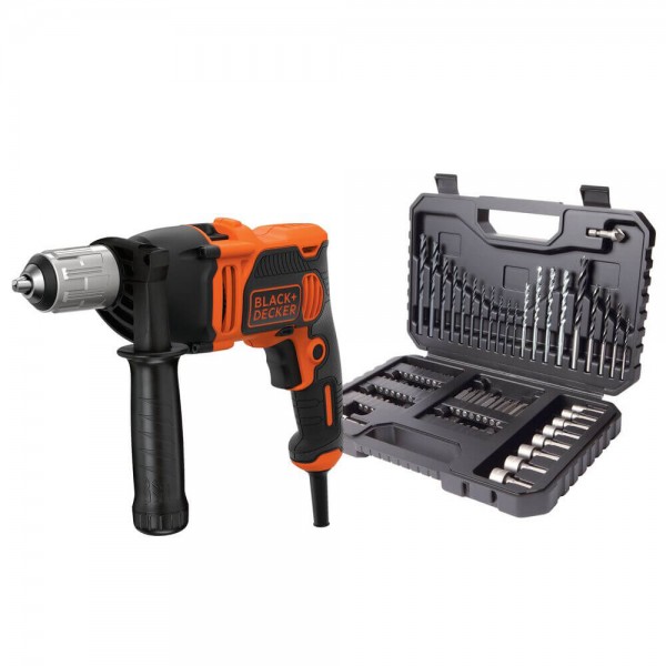 Дриль мережевий ударний BLACK+DECKER BEH850