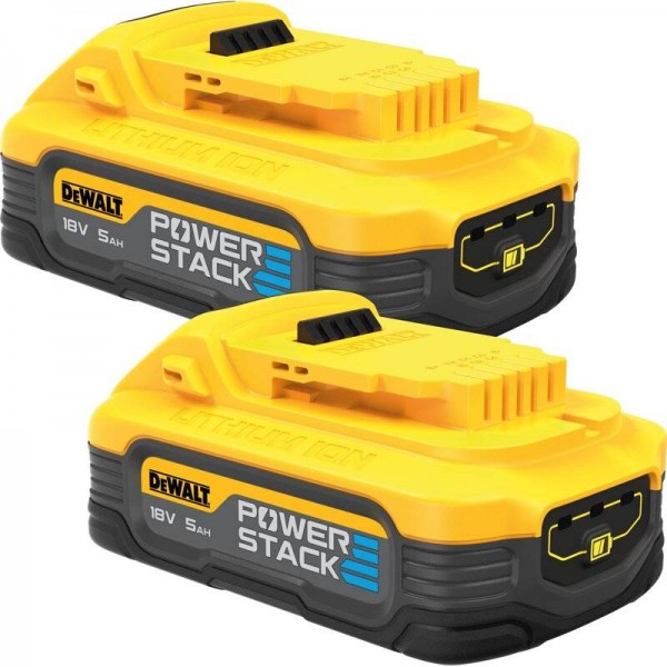 Аккумуляторная батарея DeWALT DCBP518H2 18 В XR Li-lon PowerStack 2 х 5.0 Ач 