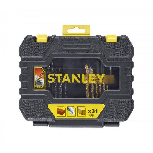 Набір біт і сверл Stanley TITANIUM 31 шт (STA88550)