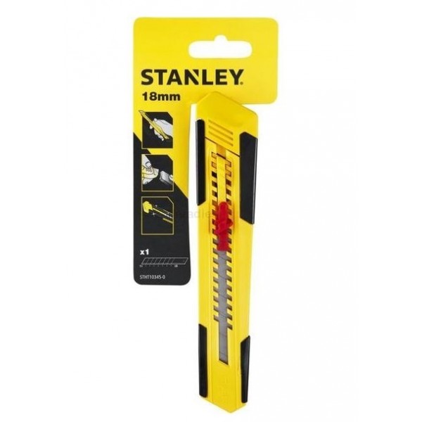 Ніж 18 мм сегментоване лезо 160 мм CUTTER HYBRID Stanley STHT10345-0