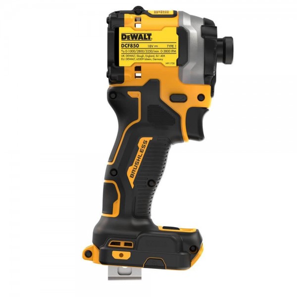 Шурупокрут ударний акумуляторний DeWALT DCF850NT 18 В XR Li-Ion