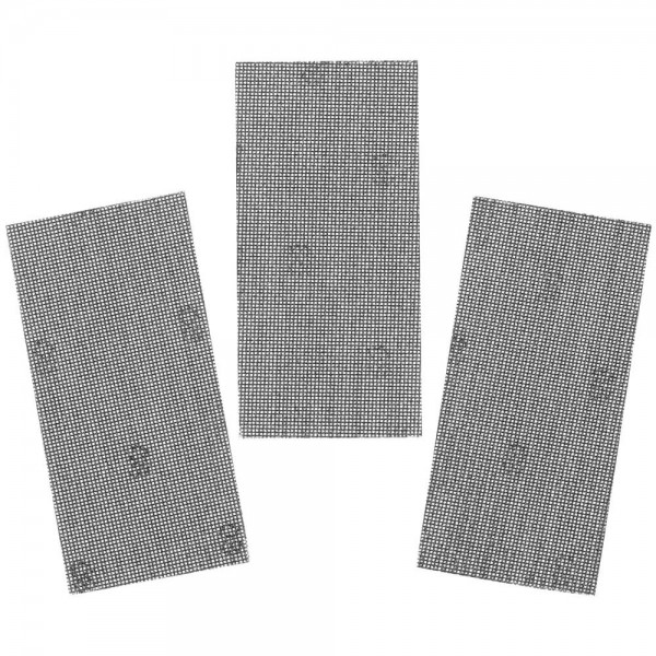 Сітка шліфувальна Stanley 93х190 мм 3 листа 80 мкм (STA39032)