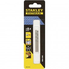 Свердло по металу Stanley HSS-CNC / DIN 338 2.5х30х57 мм (STA51018)