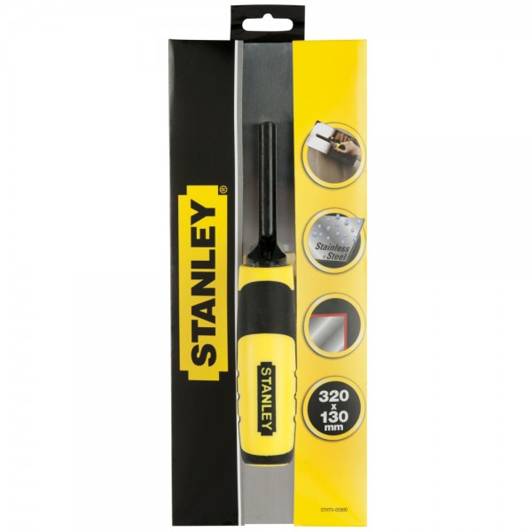 Шпатель-терка 320*130мм із нержавіючої сталі для фінішної обробки (уп.6) Stanley STHT0-05900