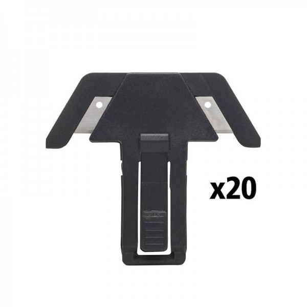 Картридж змінний Stanley з двома безпечними лезами для ножа FMHT10361-0 20 штук. (FMHT10376-1)