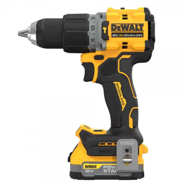 Дриль-шурупокрут безщітковий ударний DeWALT DCD805E1T XR Li-Ion PowerStack 18 В