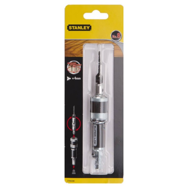 Набір універсальний для свердління SUPER-LOCK Stanley (STA62380)