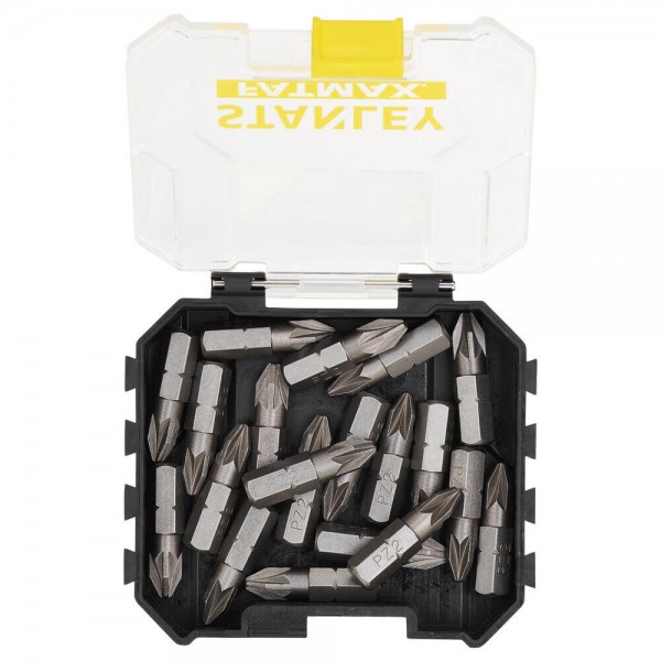 Набір біт Stanley FatMax Pozidriv Pz2 L=25 мм 20 шт (STA88567)