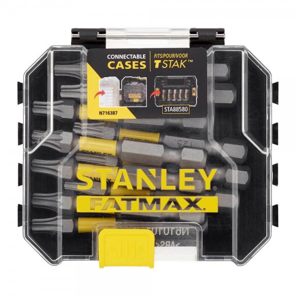 Набір біт Stanley FatMax Torx T25 L=50 мм 10 шт (STA88575)