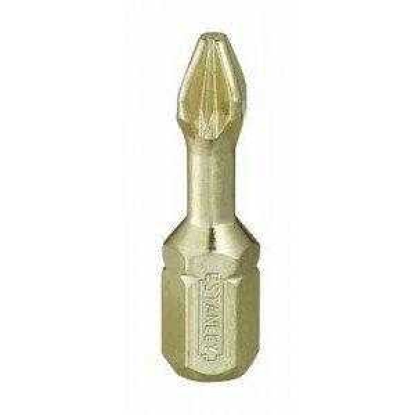 Біти "TORSION" PZ2 посилені, 6 шт, 1/4'' 25 мм Stanley 1-13-635