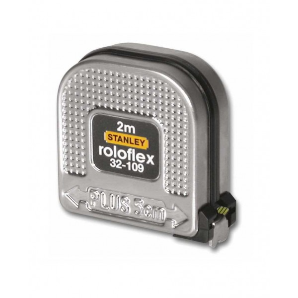 Рулетка 2 м х 16 мм "Roloflex" Stanley 0-32-109