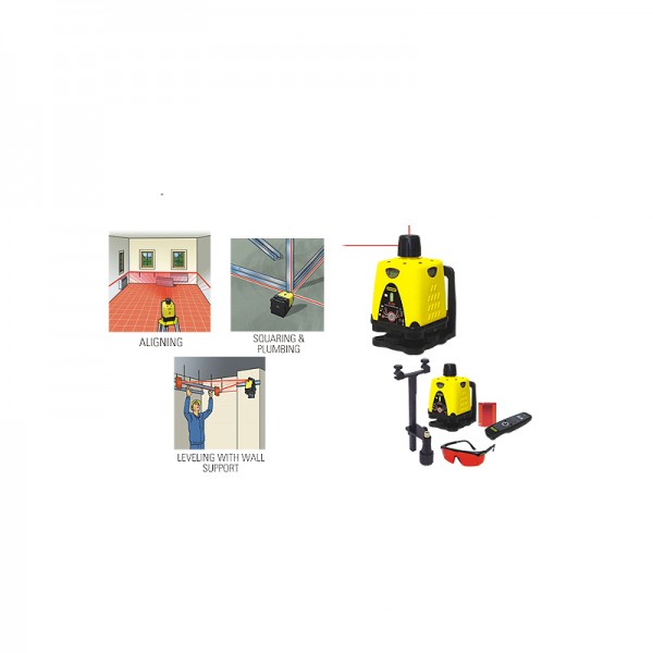 Рівень лазерний RL-100 двоплощинний обертовий Stanley 1-77-156