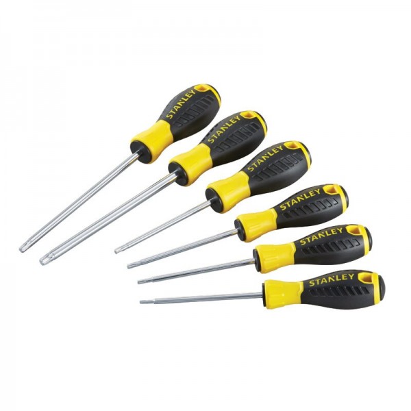 Набір викруток 6 шт Essential хромваннадій Stanley STHT0-60214