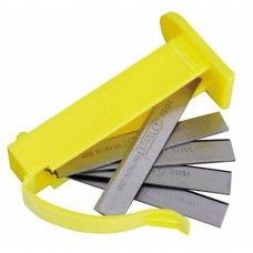 Ніж для торцевого рубанка Stanley RВ5 прямій - для фальцювання і для робіт в кутах L=50мм 5шт. (0-12-378)