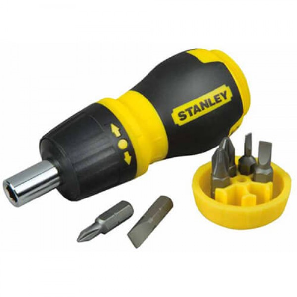 Викрутка-набір StanleyMultibit 6 біт: SL4.5 SL6.5 PH1 PH2 PZ1 PZ2 (STHT0-62638)