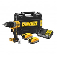 Дриль-шурупокрут безщітковий ударний DeWALT DCD805E2T XR Li-Ion PowerStack 18 В