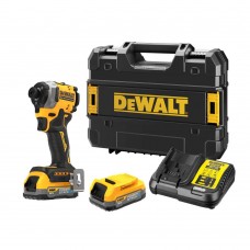 Шурупокрут ударний акумуляторний безщітковий DeWALT DCF850E2T XR Li-Ion 18 В PowerStack