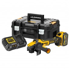 Шлифмашина угловая - болгарка бесщеточная аккумуляторная DeWALT DCG409T1 18 B XR Li-lon FLEXVOLT ADVANTAGE