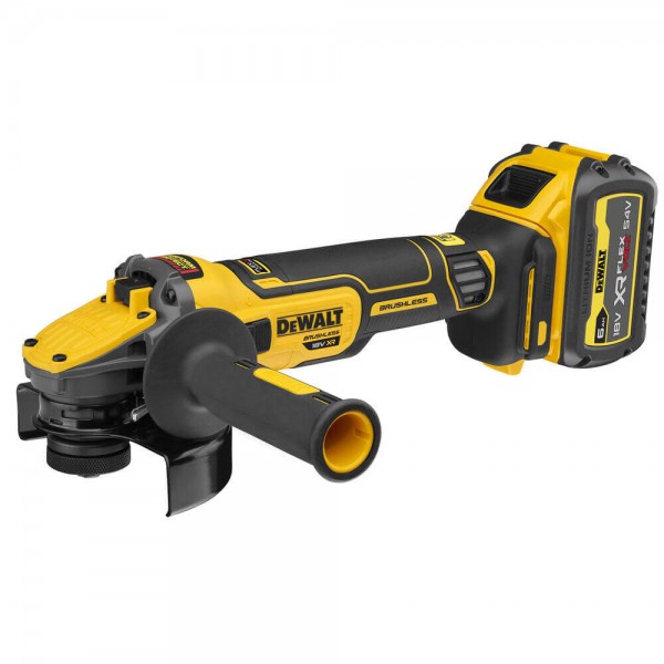 Шлифмашина угловая - болгарка бесщеточная аккумуляторная DeWALT DCG409T1 18 B XR Li-lon FLEXVOLT ADVANTAGE