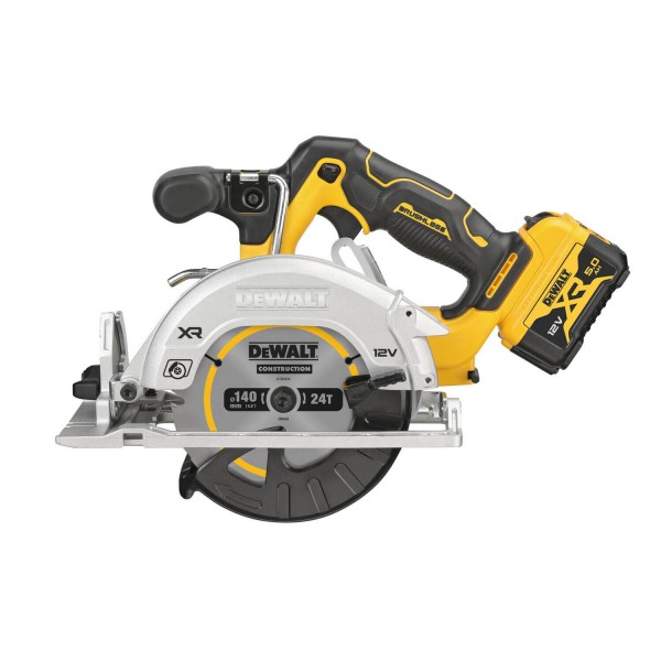 Пила дискова акумуляторна DeWALT DCS512P2 12В XR Li-lon