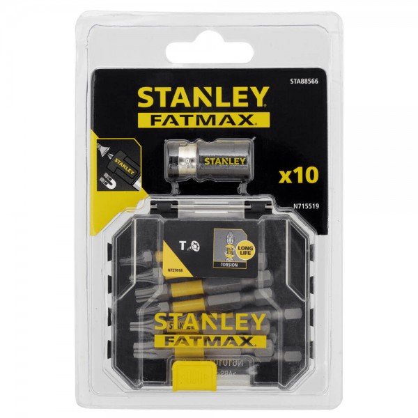 Набір біт Stanley FatMax Torx L=50 мм 10 шт (STA88566)
