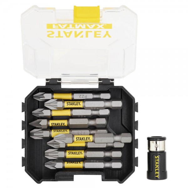 Набір біт Stanley FatMax Pozidriv Pz1 Pz2 Pz3 L=50 мм 10 шт (STA88565)