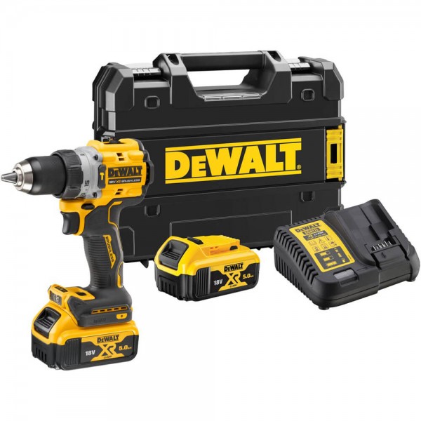 Дриль-шурупокрут безщітковий ударний DeWALT DCD805P2T XR Li-Ion 18 В