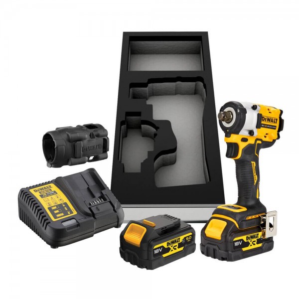 Гайковерт ударный бесщеточный DeWALT DCF921P2G XR Li-Ion 18 В