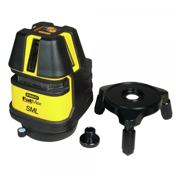 Рівень лазерний будівельник площин з лазерним схилом (4 вертикальних та 1 горизонтальний промені) Stanley 1-77-322