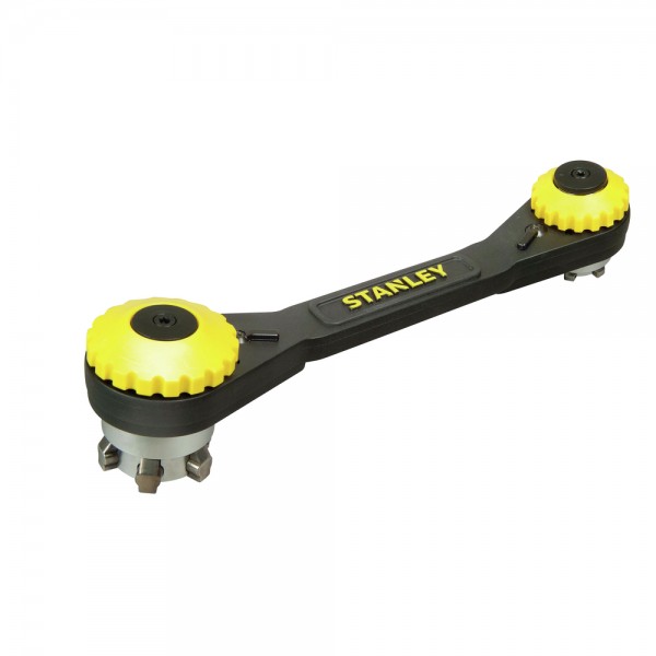 Ключ універсальний STANLEY "DYNAGRIP" з тріскачкою, регульований розмір ключа: 10-24мм, 7/16"-1". Stanley STHT0-72123