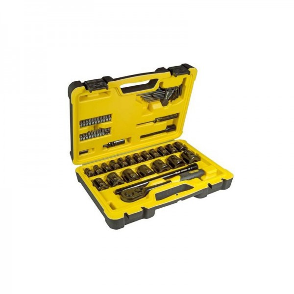 Набір інструментів 61шт, чорний хром Stanley STHT0-72654