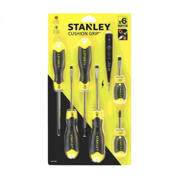 Набір викруток Stanley CushionGrip 5 шт Torx (STHT2-65155)