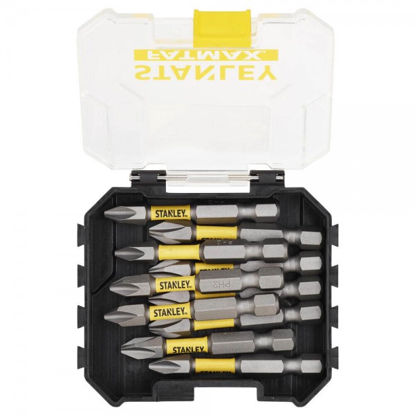Набір біт Stanley FatMax Phillips Ph2 L=50 мм 10 шт (STA88573)
