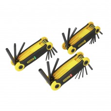 Комплект наборів ключів торцевих (6-тигран.8ед-метрич, 9-од дюйм., 8-од "Torx") Stanley 2-69-268