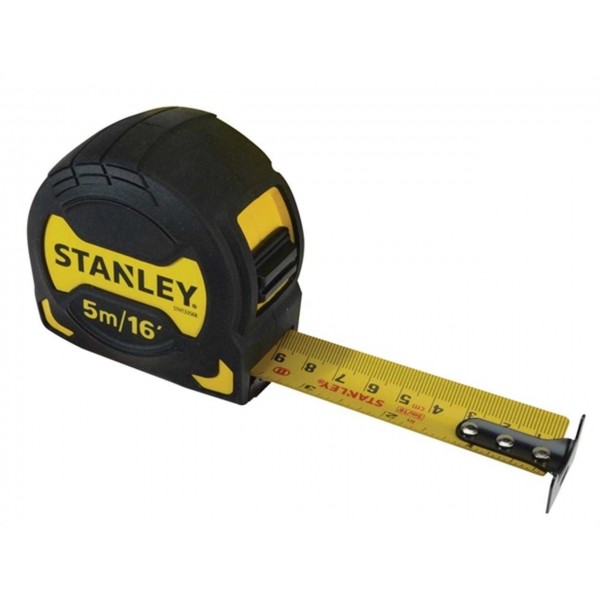 Рулетка 5 м (16") х 28 мм "STANLEY® GripTape™" комбінована Stanley STHT0-33568